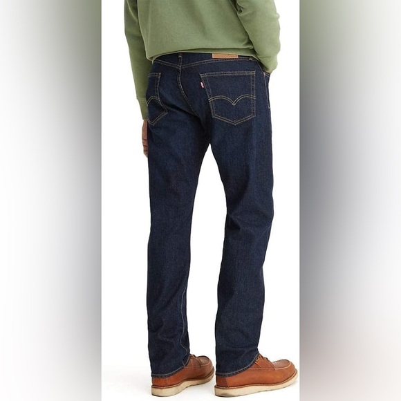Levi's Men's 505 Regular Fit Jeans Sz 34w32L - Picture 3 of 10